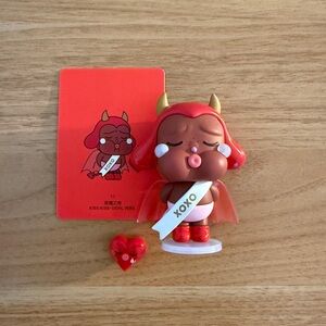 Pop Mart Crybaby Crying for Love series "Kiss Kiss Devil Vers"